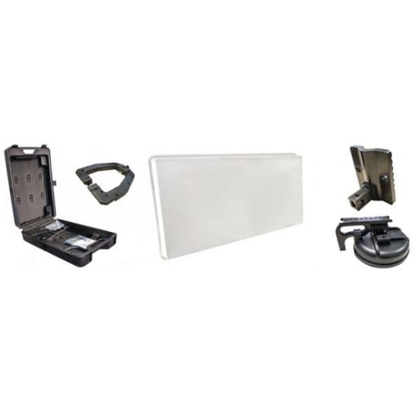 Selfsat Mala Antena Satélite Flat Home (Single LNB) Amovivel com Ventosa - TRAVELER-KIT
