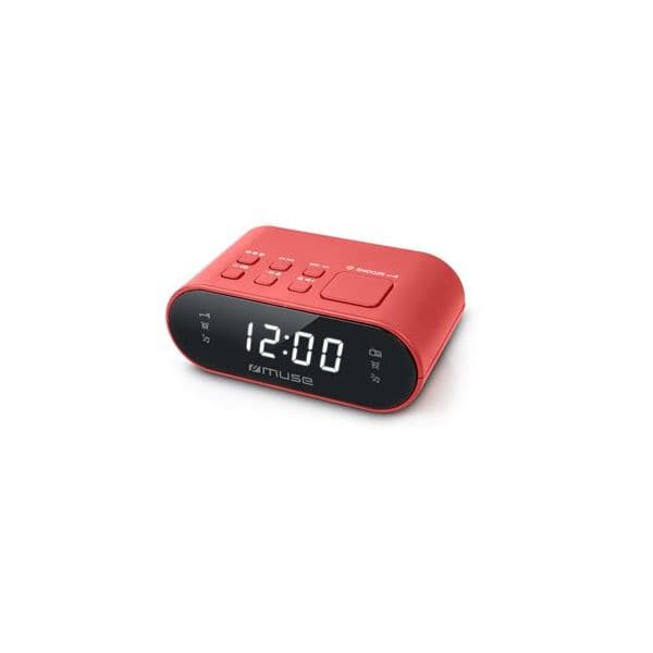 Muse Rádio Relógio M10CR Red