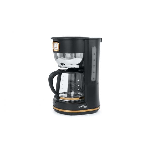 Máquina de Café Muse Máquina de Café de Filtro MS-220BC Acobreado e Preto 1.4L