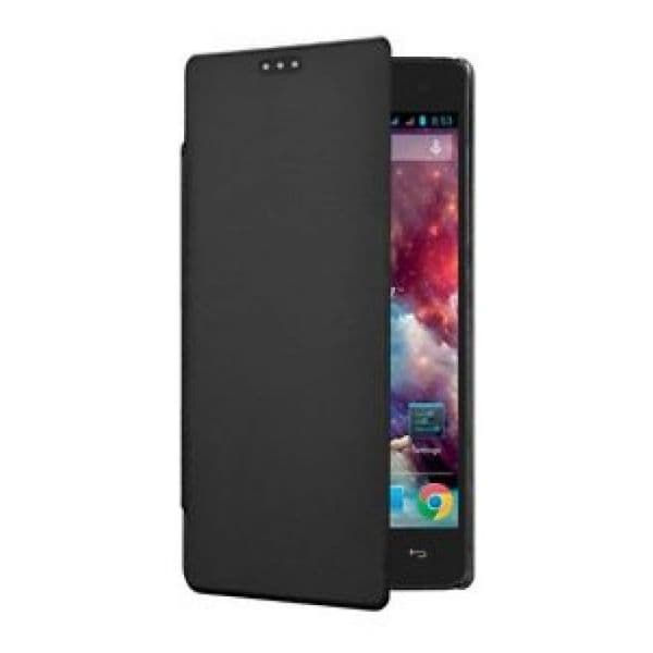 Wiko Capa Flip Cover para Highway Signs Black