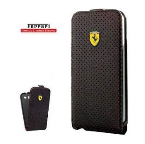 Ferrari Capa Flip New Challenge Series para Samsung Galaxy S4 Black