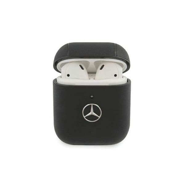 Mercedes Capa AirPods Mercedes Metal Logo AirPods Preto