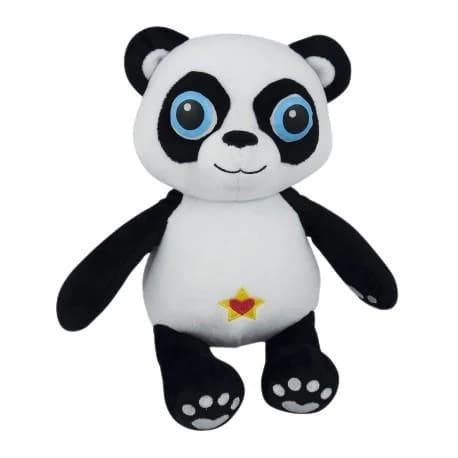 Peluche Panda "Abraça-me" c/ Olhos Que Brilham 38cm - Buki