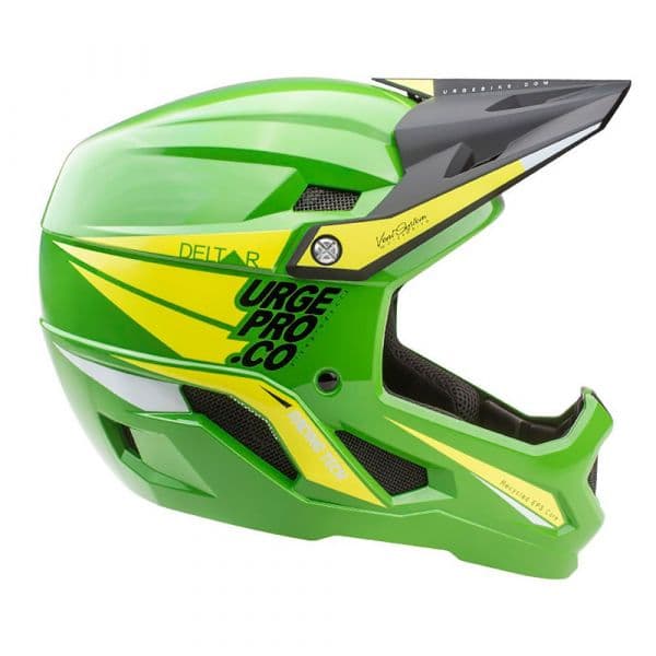 Urge Deltar Downhill Helmet Verde L