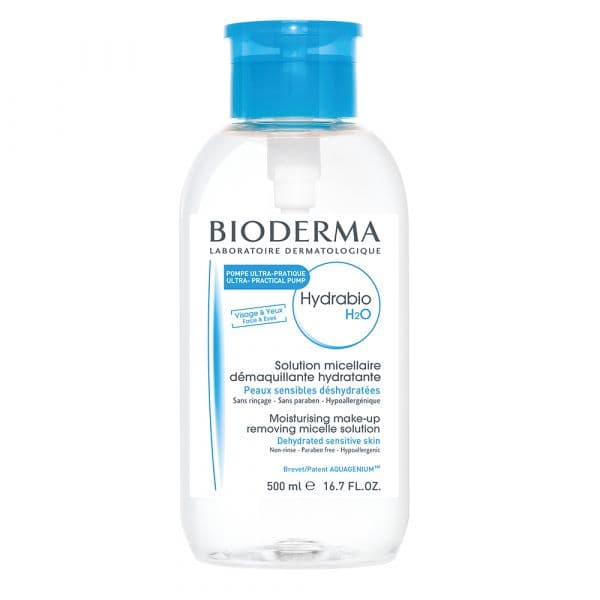 Bioderma Hydrabio H2O Solução Micelar Pump Reverse 500ml