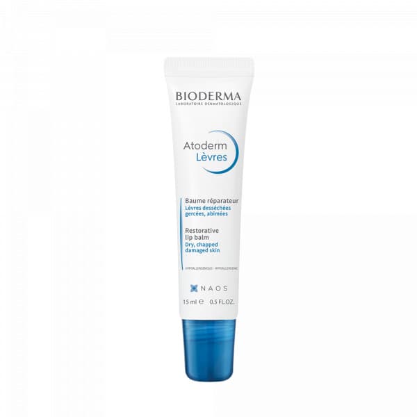 Bioderma Atoderm Bálsamo Labial 15mL – Nutrição & Reparação