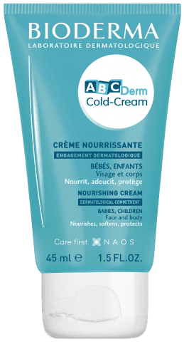 Bioderma ABCDerm Cold-Cream Rosto 45mL – Nutrição & Conforto