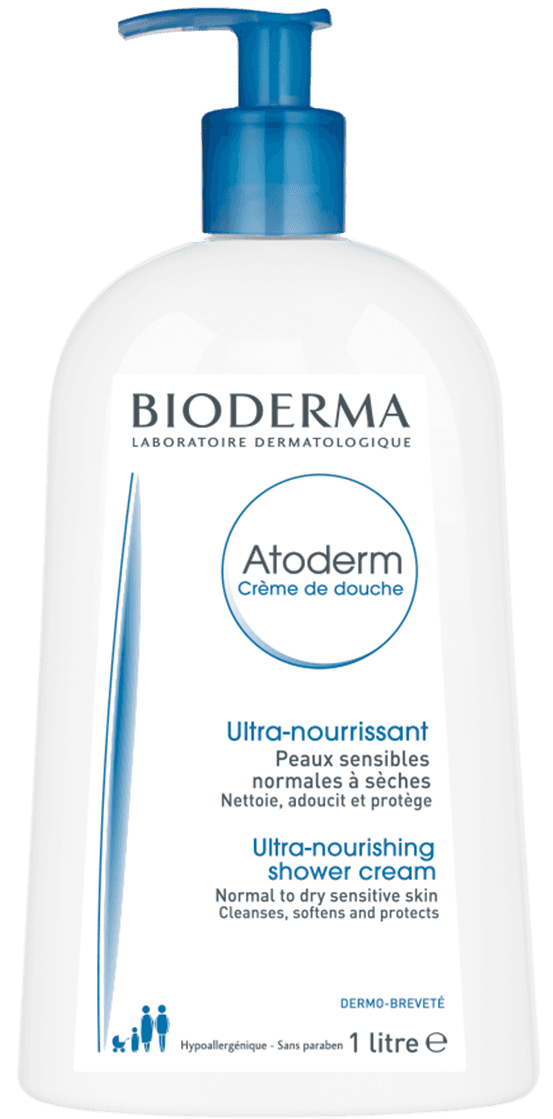 Bioderma Atoderm Creme Lavante 1 L – Higiene Suave e Ultra-Nutritiva