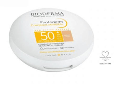 Protetor Solar Bioderma Photoderm Compact Mineral SPF50+ Claro 10G