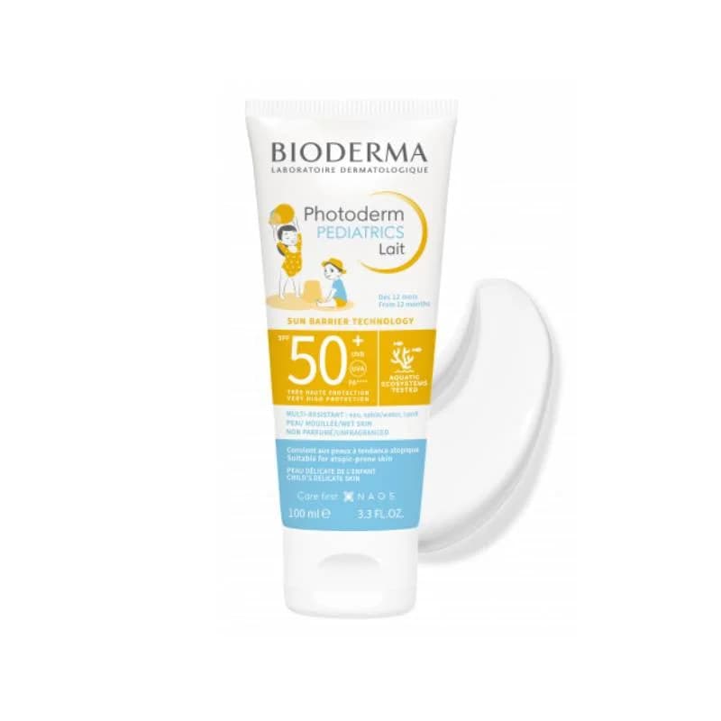 Protetor Solar Bioderma Photoderm Pediatrics Lait SPF50+ 100ml