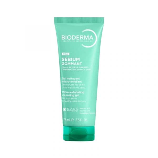 Bioderma Sébium Gel Esfoliante Pele Mista a Oleosa 75ml