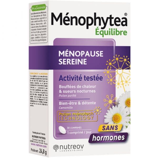 Nutreov Ménophytea Equilíbrio Menopausa Serena 30 Comprimidos
