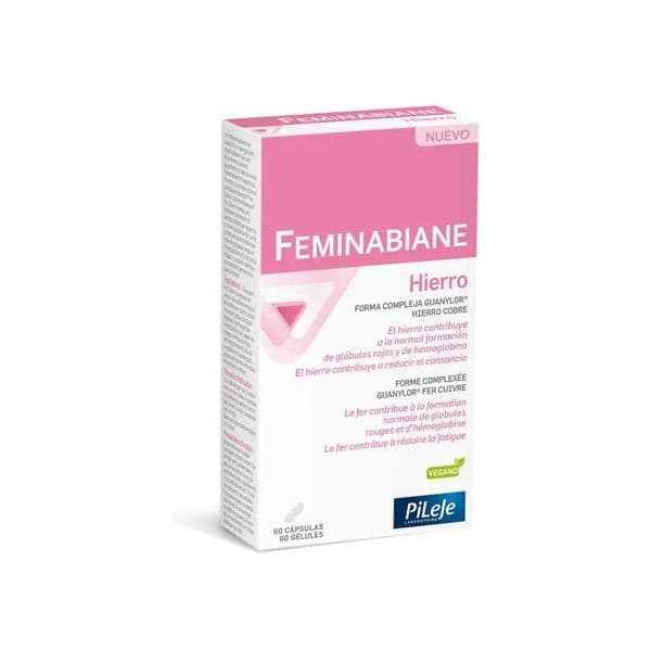Pileje Ferro Feminino 60 Cápsulas Vegetais