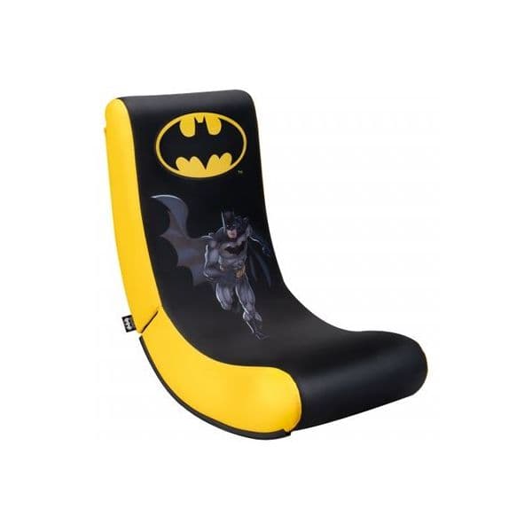 Cadeira Gaming Subsonic Rock 'n Seat Batman Junior Preta/Amarela