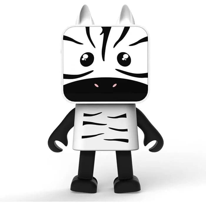COLUNA PORTÁTIL BLUETOOTH DANCING ANIMALS - ZÈBRE