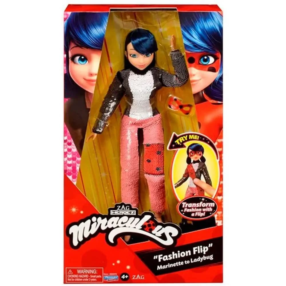 Creative Toys Ladybug Boneca Transformável 26cm