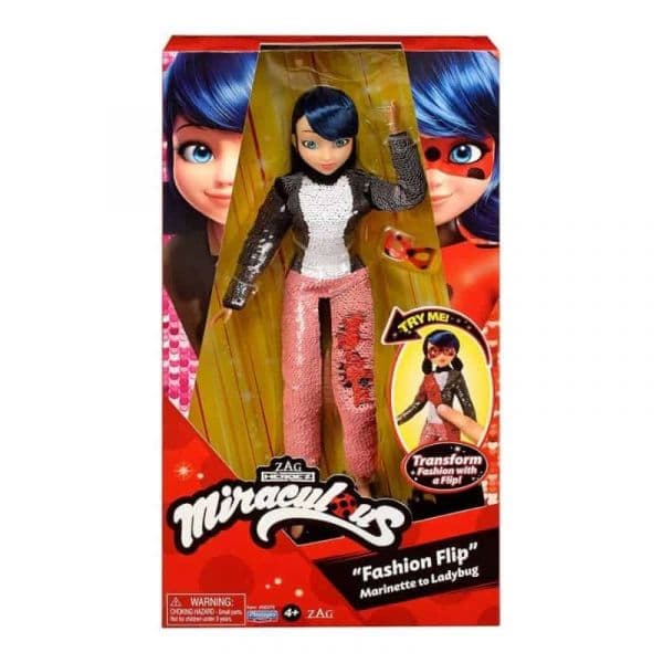 Creative Toys Ladybug Boneca Transformável 26cm