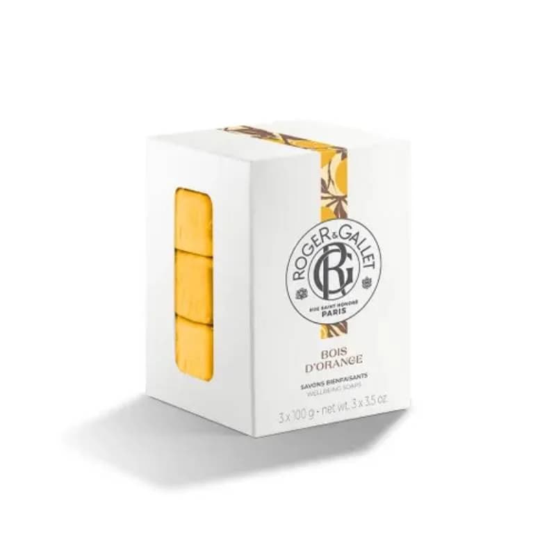 Roger & Gallet Bois d'Orange Conjunto Sabonetes Redondos 3x100g
