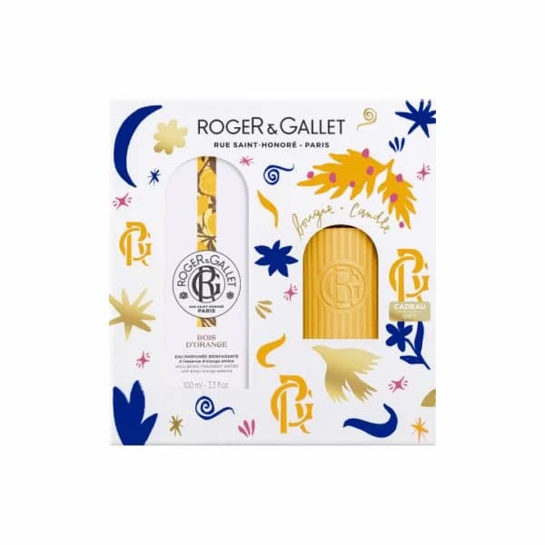 Roger & Gallet Bois D Orange Água Perfumada 100ml + Vela Perfumada 75g Coffret
