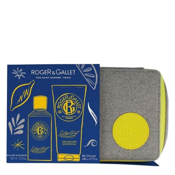 Roger & Gallet Cologne Twist Água de Colónia 100ml + Gel de Banho 200ml Coffret