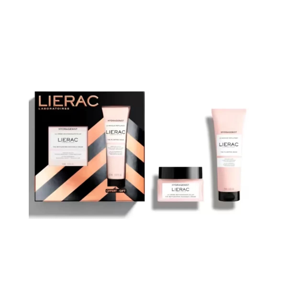 Lierac Hydragenist Creme Reidratante 50ml + Máscara Esfoliante 75ml Coffret