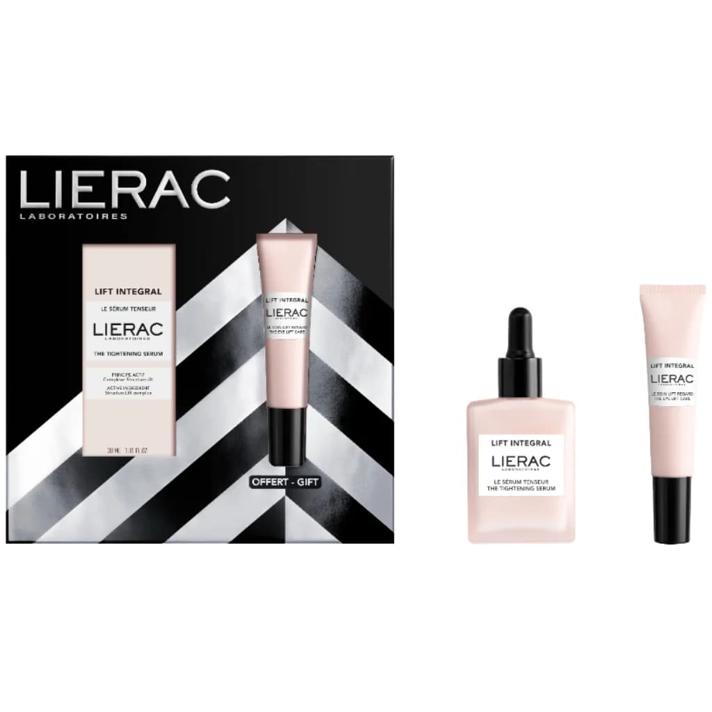 Lierac Lift Integral Sérum Tensor 30ml + Cuidado de Olhos 15ml Edição Natal Coffret