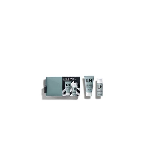 Lierac Homme Mousse de Rasage 50ml + Bálsamo Aftershave 75ml Natal 2025 Coffret