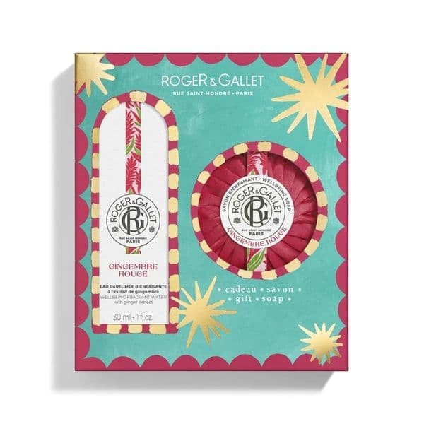 Roger & Gallet Gingembre Rouge Eau de Toilette 30ml + Sabonete 100g Coffret