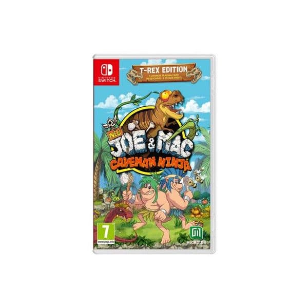 Joe & Mac Caveman Ninja T-Rex Edition Nintendo Switch