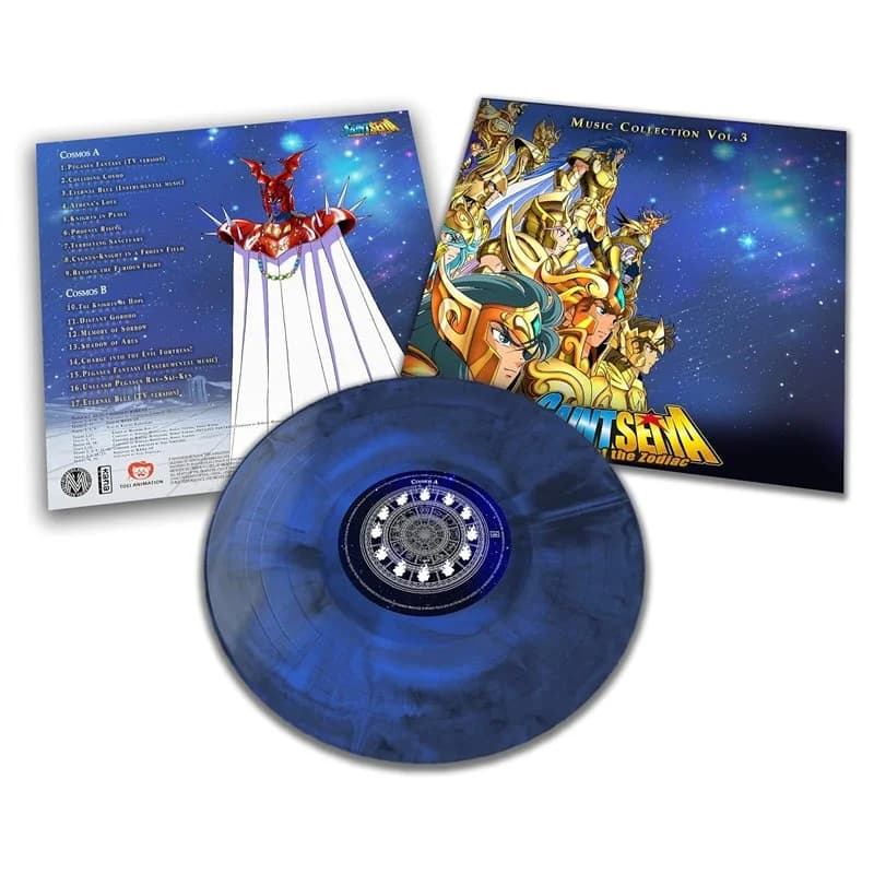 Disco de Vinil - Seiji Yokoyama – Saint Seiya - Knights Of The Zodiac (Music Collection Vol.3)