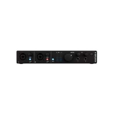 Arturia MiniFuse 4 Interface de Áudio e MIDI USB Compacta Preta