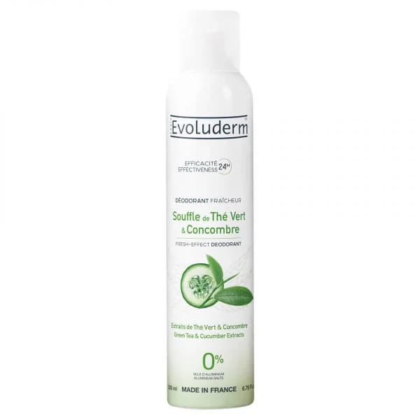 Evoluderm Desodorizante Souffle de Thé Vert Concombre 200ml