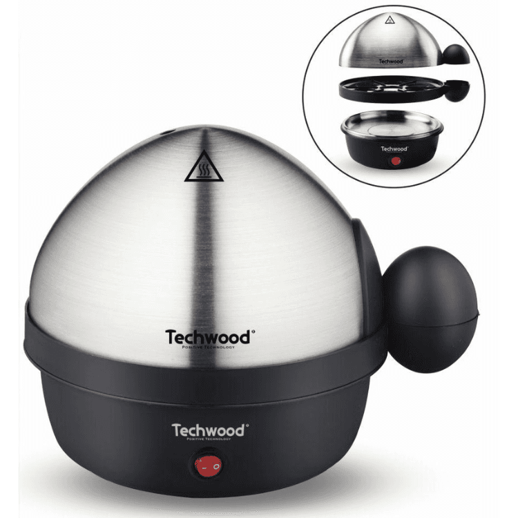 Techwood Cozedor de Ovos 350W TO-007