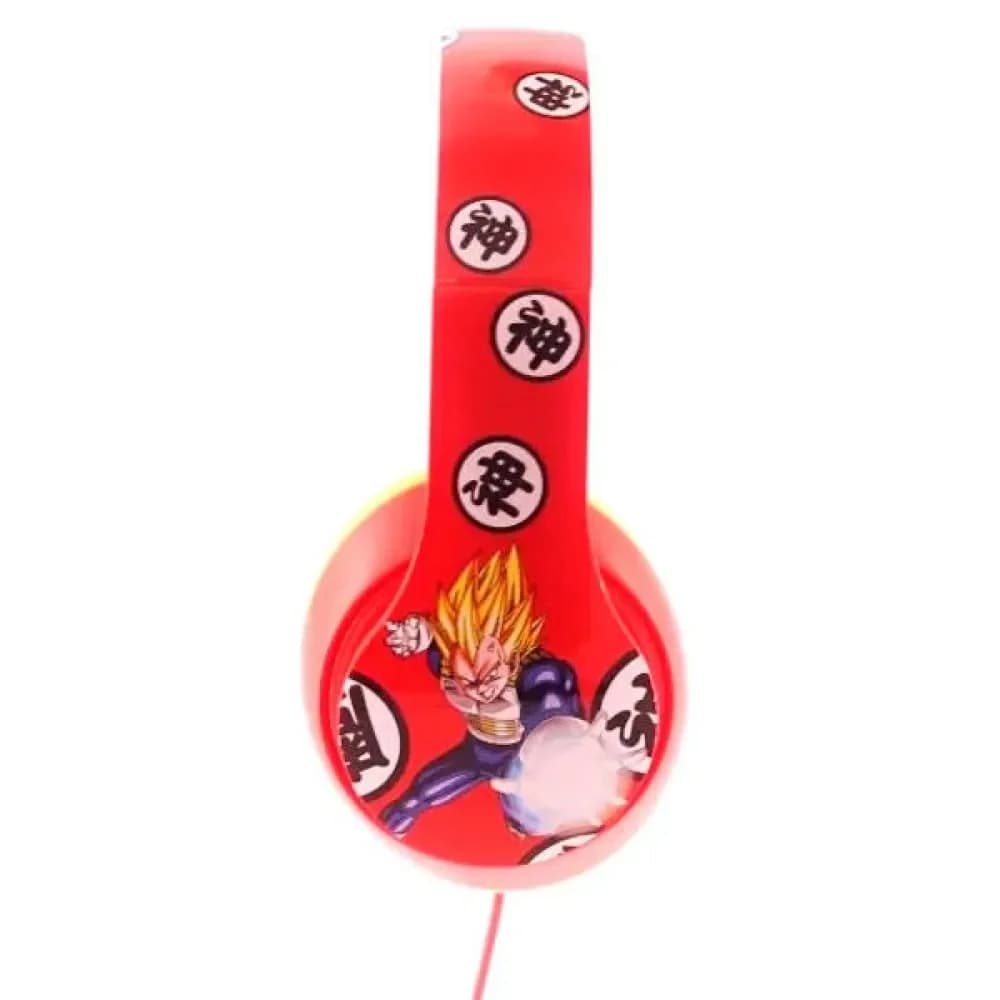 TEKNOFUN Auscultadores Dragon Ball Z Goku & Vegeta Vermelho DB811343