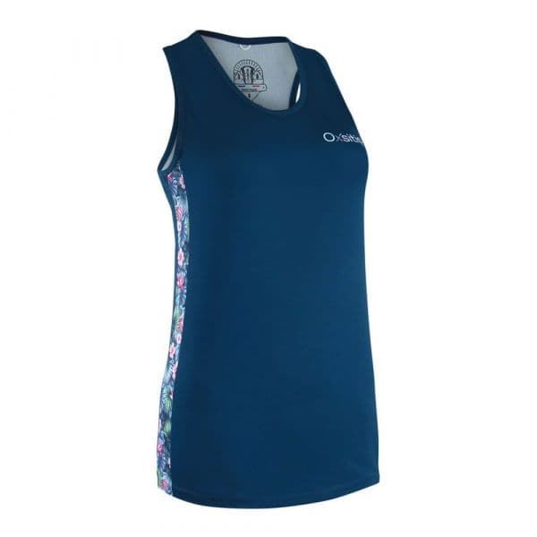 Oxsitis Technique 140.6 Sleeveless T-shirt Azul S Mulher