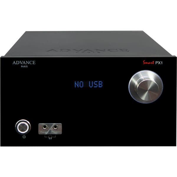 Advance Acoustic PX1-Pré Amplificador Dual Mono C/dac Preto