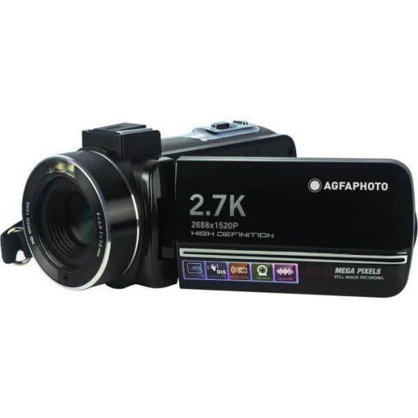 Agfa Photo Filmadora CC2700 Touchscreen 2.7K Black