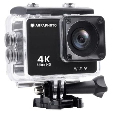 Action Cam AgfaPhoto AC9000 12mp 4K Preta