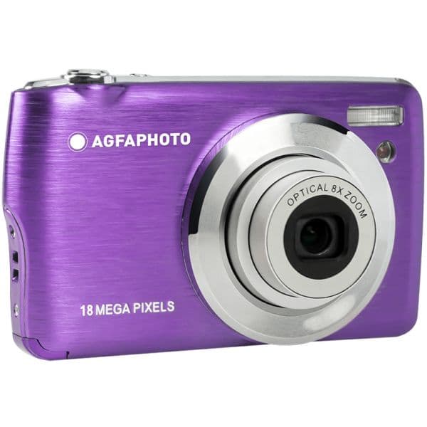 Agfa Aparelho Foto Digital DC-8200 Violeta + 1 Cartão Sd 16GB - AGFADC8200PAARS