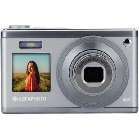 Agfaphoto Câmara Digital Realishot DC9200 24MP 4K Ecrã Duplo Prateado