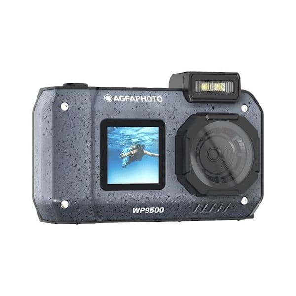 Action Cam AgfaPhoto Realishot WP9500 24MP 4K Estanque Negra