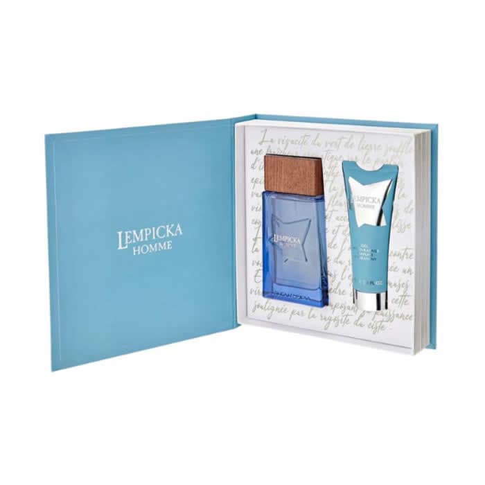 Lolita Lempicka Homme Eau De Toilette Spray 100ml + After Shave Gel 75ml Coffret