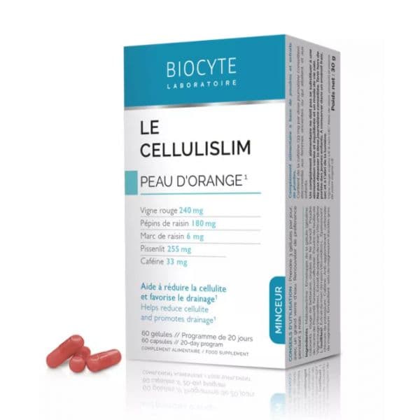 Biocyte Le Cellulislim 60 Cápsulas