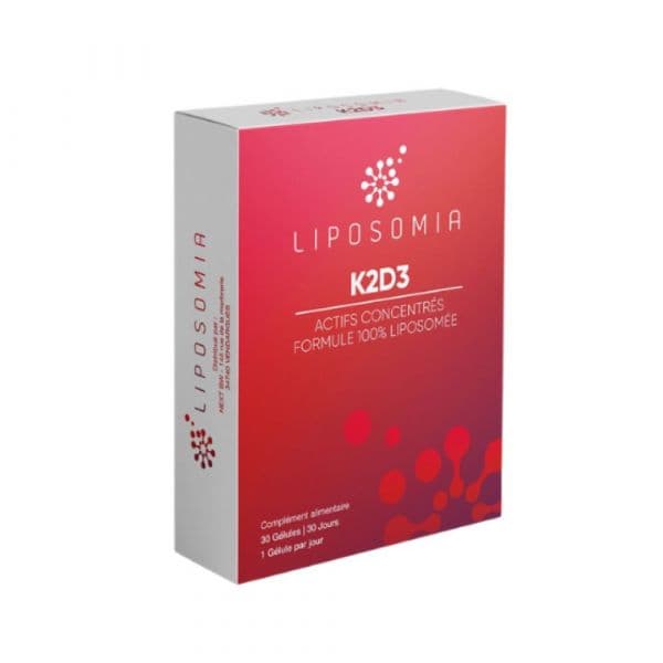Liposomia Vitamina D3 + K2 30 Cápsulas