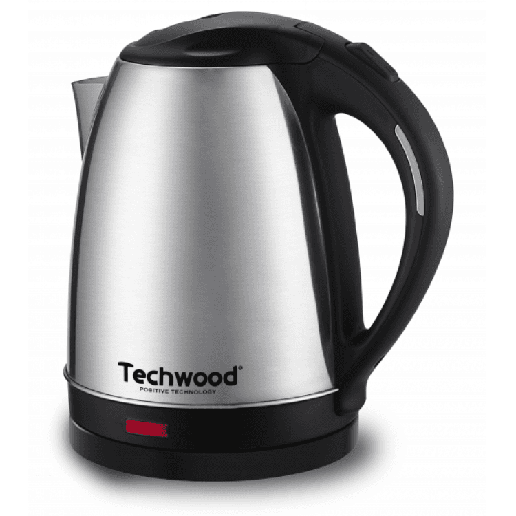 Techwood Fervedor de Água Elétrico Inox 1500W 1.8L
