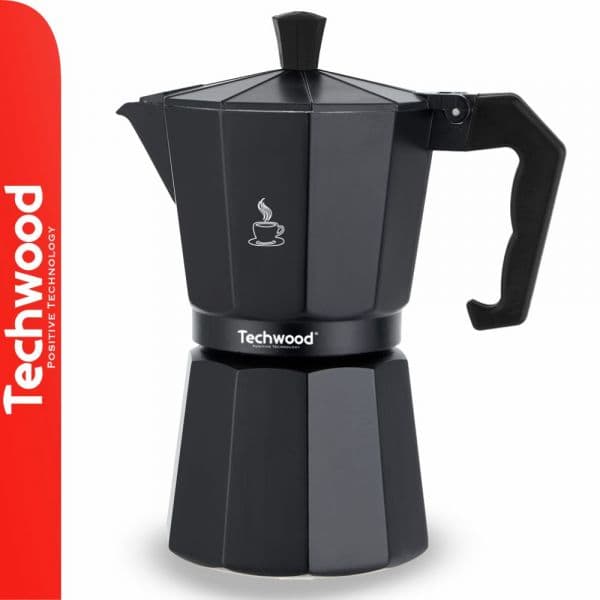 Techwood Cafeteira de Alumínio 6 Chávenas
