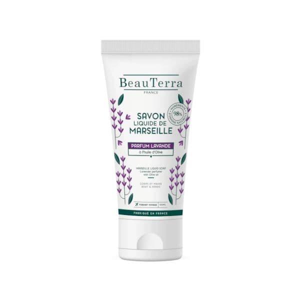 BeauTerra Sabonete Líquido de Marselha Lavanda 100ml