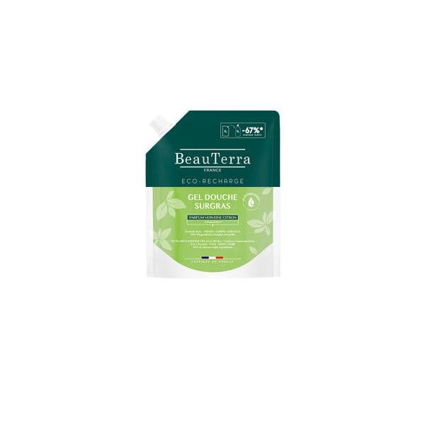 BeauTerra Gel de Duche Recarga Verbena Limão 1000ml
