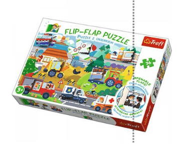 Trefl Puzzle Flip Flap 36 Peças - 14273