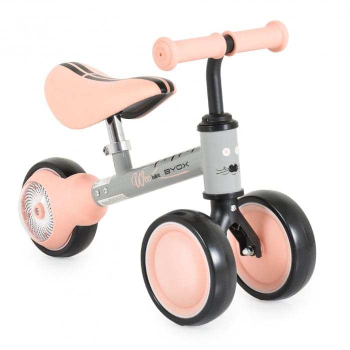 Mini bicicleta de equilíbrio Byox Wee Pink